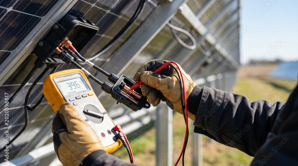 Proactive Solar Panel Cleaning and Diagnostic Thermal Imaging Maintenance Service by PowerPlus360 Engineers